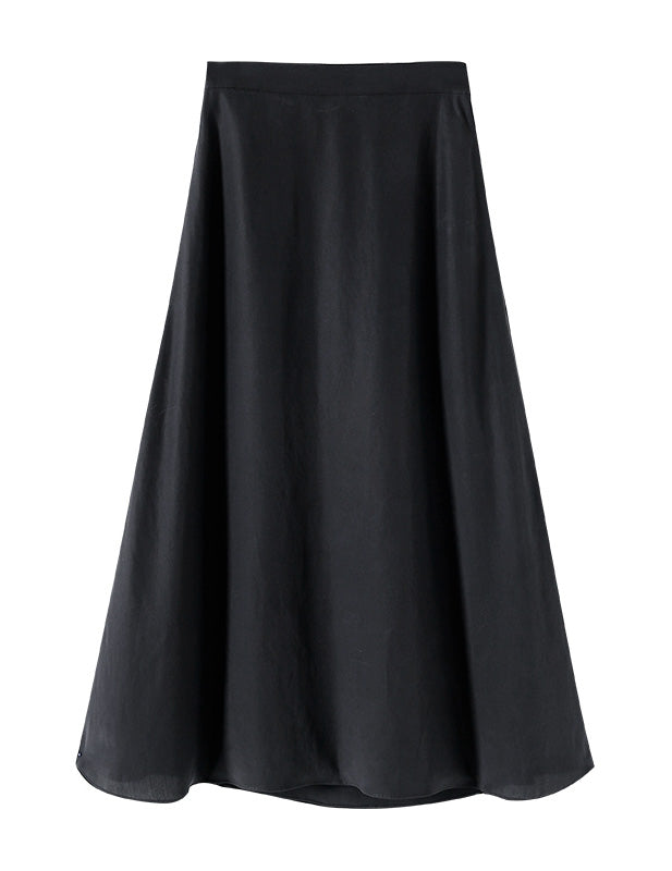 Amanda A-line soft tencel skirt